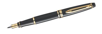 Pióro wieczne Waterman Expert Czarno-Złoty S0951640. Pióro wieczne Waterman. Pióro wieczne czarno-złote. Pióro wieczne Waterman na prezent. Pióra wieczne z grawerem..jpg